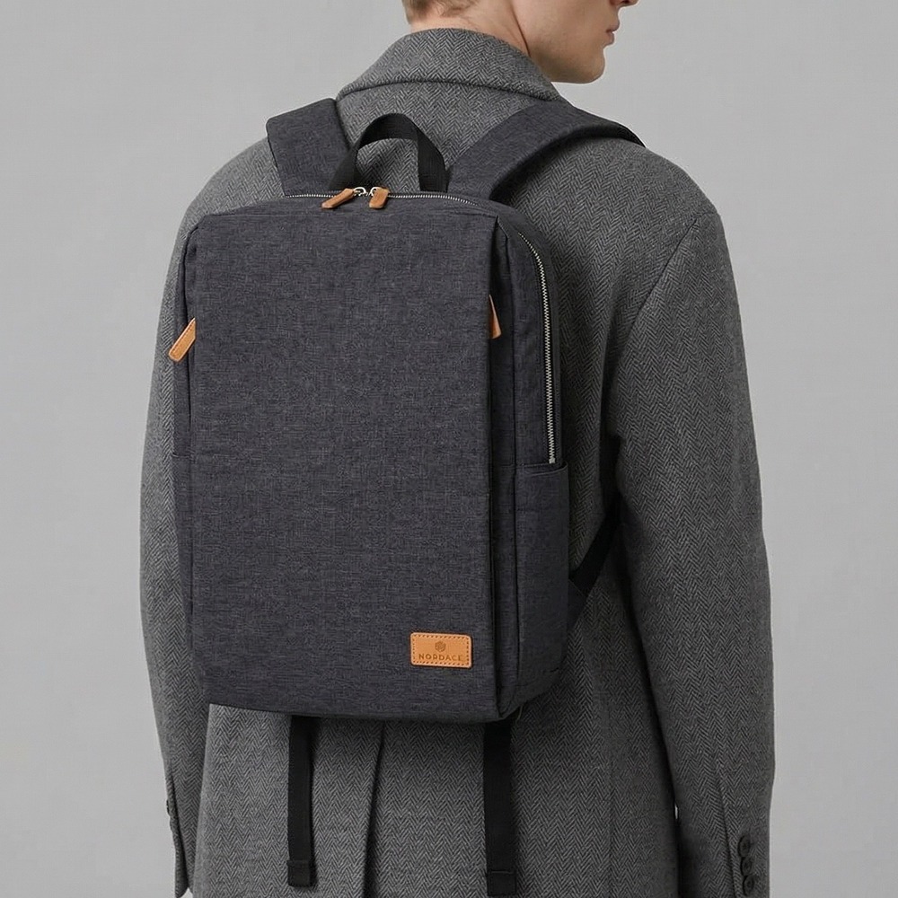 Nordace Siena Smart Backpack Mens Womens OS Grey Laptop Travel Commuter Bag